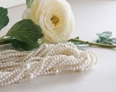 Pearl Necklace - Vintage 8 Strands Faux Peals  -  Retro - Wedding - Hollywood - Bridal Gift - Traditional Look - Retro