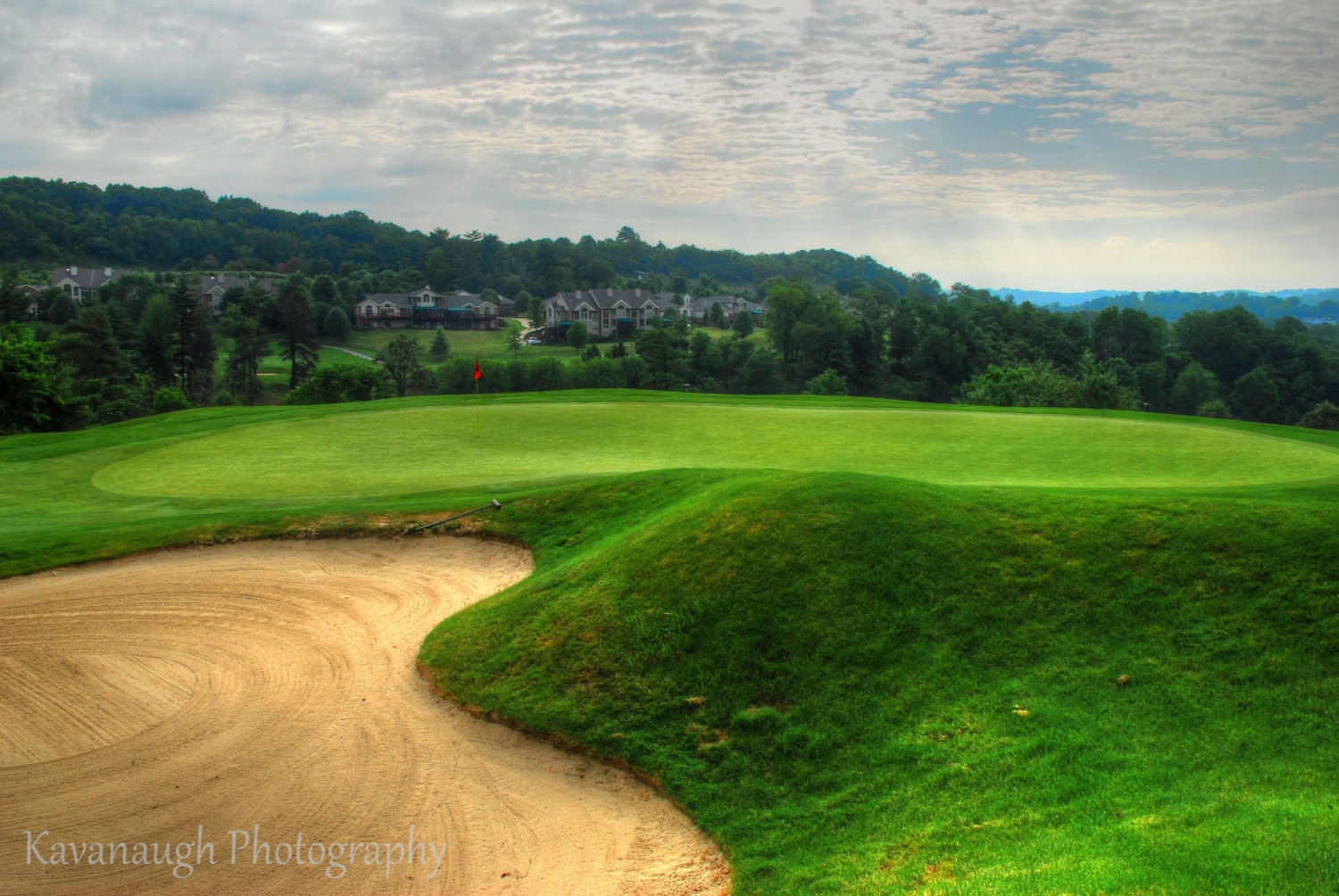 Golf Course Photograph