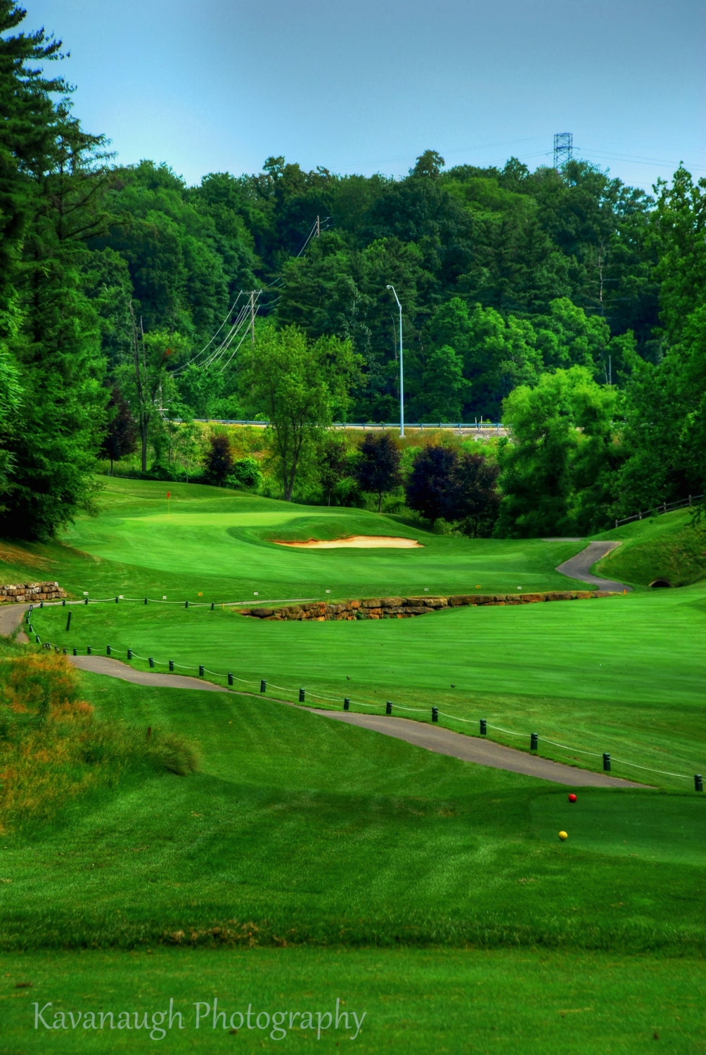 Golf Course Photograph