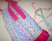 Brother Sister Easter Basket Pillowcase Dress and Egg Tie