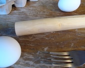Small maple french rolling pin, 10 inches long, an inch thick, great for tortillas