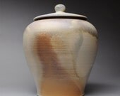 Wood Fired Clay Covered Jar