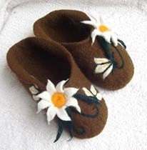 Felt slippers