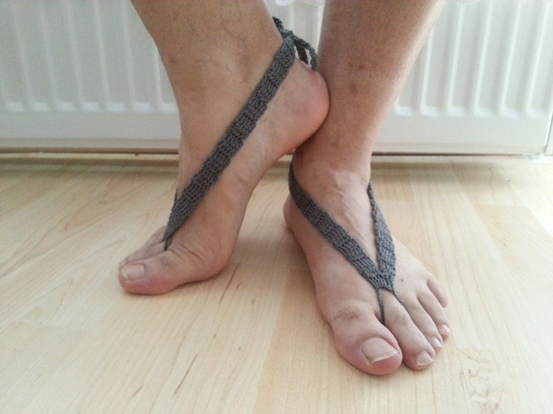 Flip Flop Men Barefoot Sandals -  Barefoot Sandals for men  , Nude shoes, man anklet,men accessories,Unisex Bangles,barefoot Sandals for man
