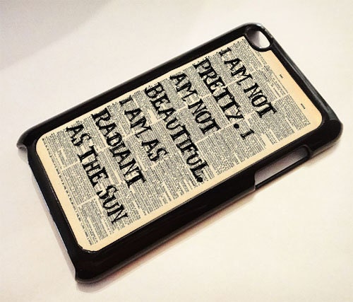 Hunger Games I am Radiant ---  iPod 4G case, iPod 4G cover, iPod 4G