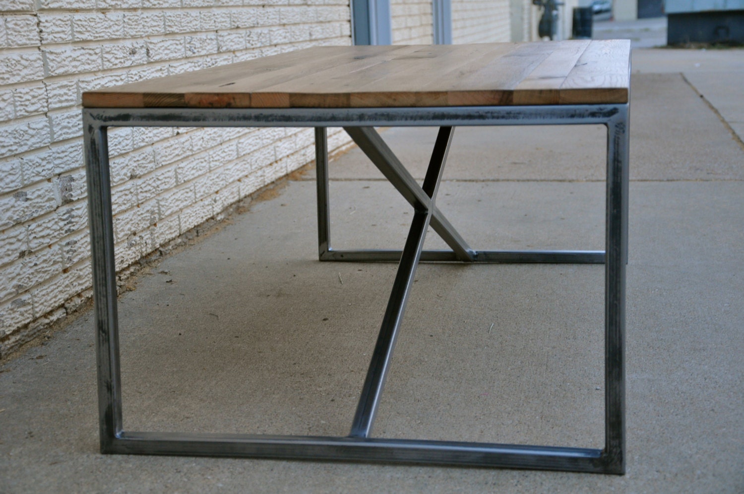 Spire Coffee Table - Reclaimed Wood Coffee Table