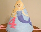 Felt Mermaid Party Hat