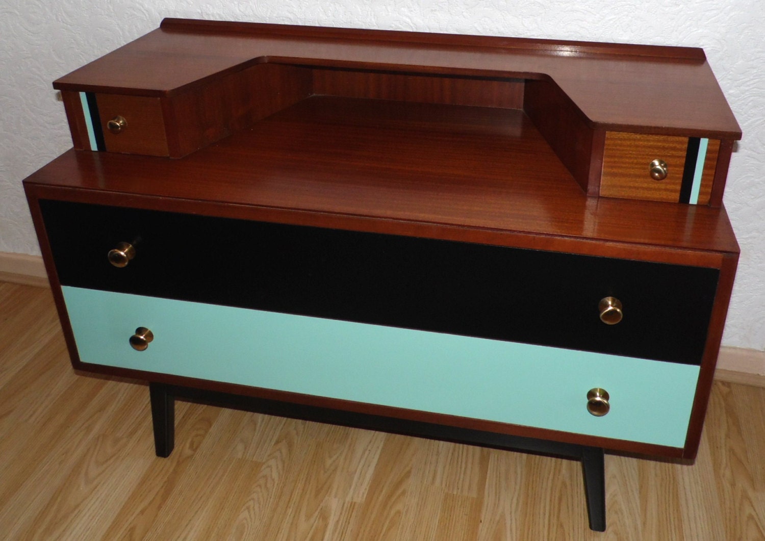 Vintage Retro 60s CWS Teak Veneer Sideboard Dresser