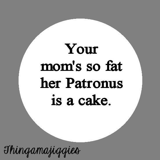 Harry Potter 1.5" Button - Your Mom's Patronus