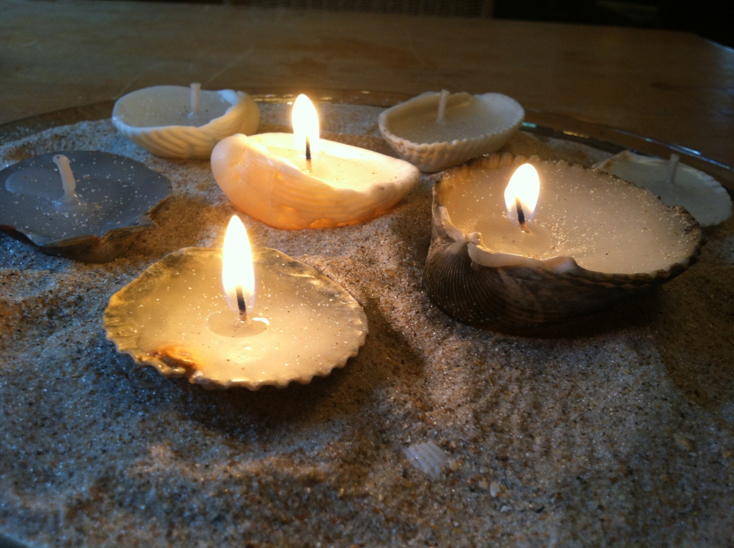 Seashell Candle From My Florida Vacation, Suzie Sells Seashells By The Seashore Collection, Candle, Beach, Seashell Candles, Sand