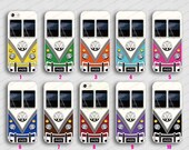 VW Minibus 10  Colors vw bus iphone 5 cases Hard case Rubber case iphone 4 case iphone 5 cover the best iphone case unique design