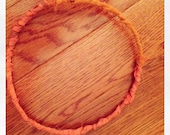 Orange Wire Headband/Bunwrap