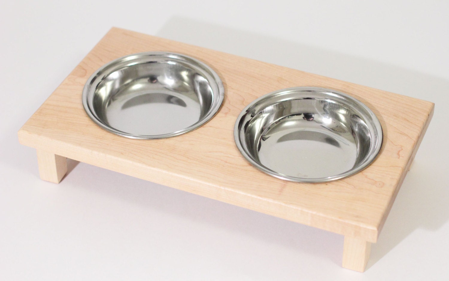 Wood Pet Feeder, Dog, Cat