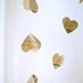 Vintage style Music hearts paper Garland, Dimentional Heart Garland, Wedding garland, Birthday Party Garland,wedding decoration,home decor