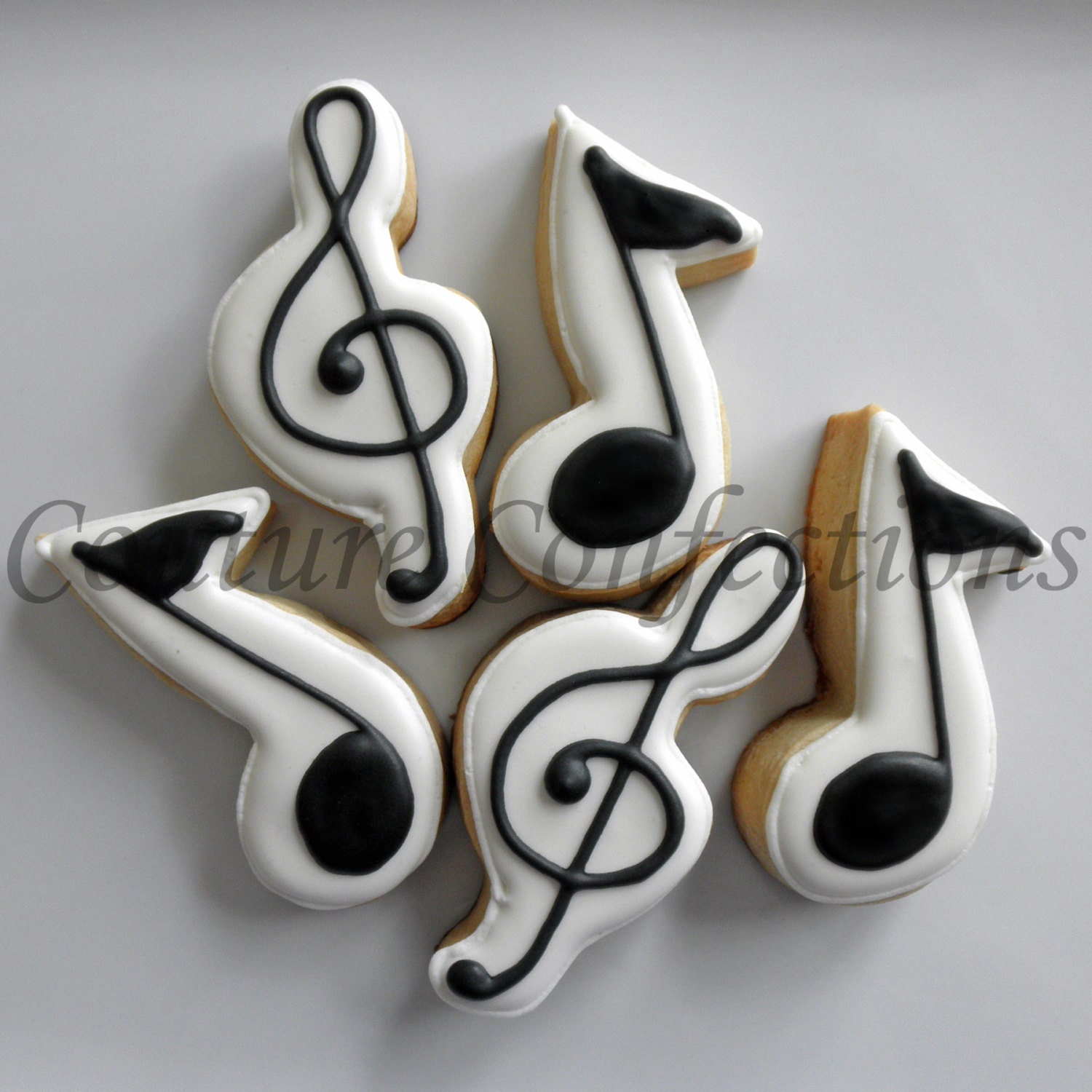 Music Note cookies- 1 dozen