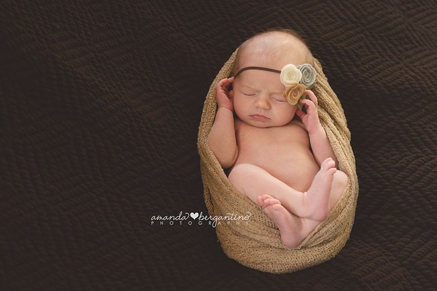 Rosette Trio (Available colors: cream, mustard, grey, light pink, dark tan) with Leaves Headband - For Baby or Adult