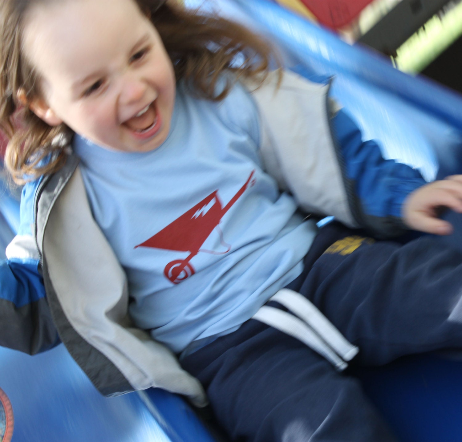 Speed Racer Wheelbarrow t-shirt, 100% organic cotton tee