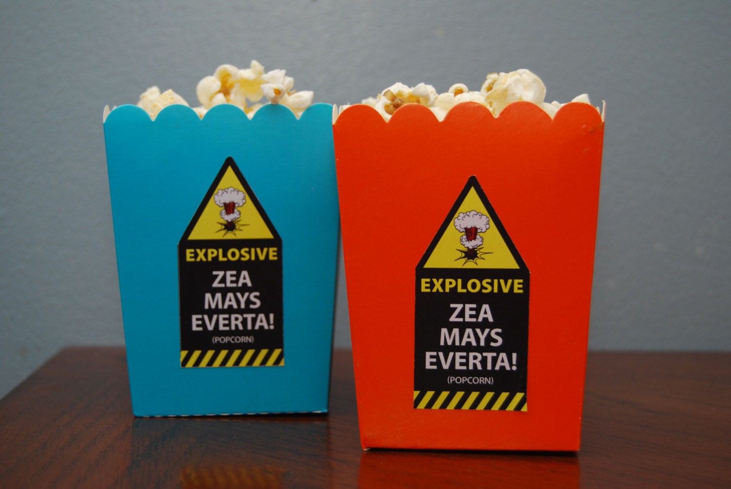 Mad Scientist POPcorn stickers (printable)