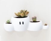 Mario Cloud Wall Planter
