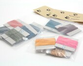 50m of Crawford's 4-ply Waxed Linen Thread, Your choice of 10 colors