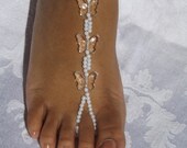 Barefoot Sandles Wedding Jewelry Anklet Bridal Jewelry Beach Wedding