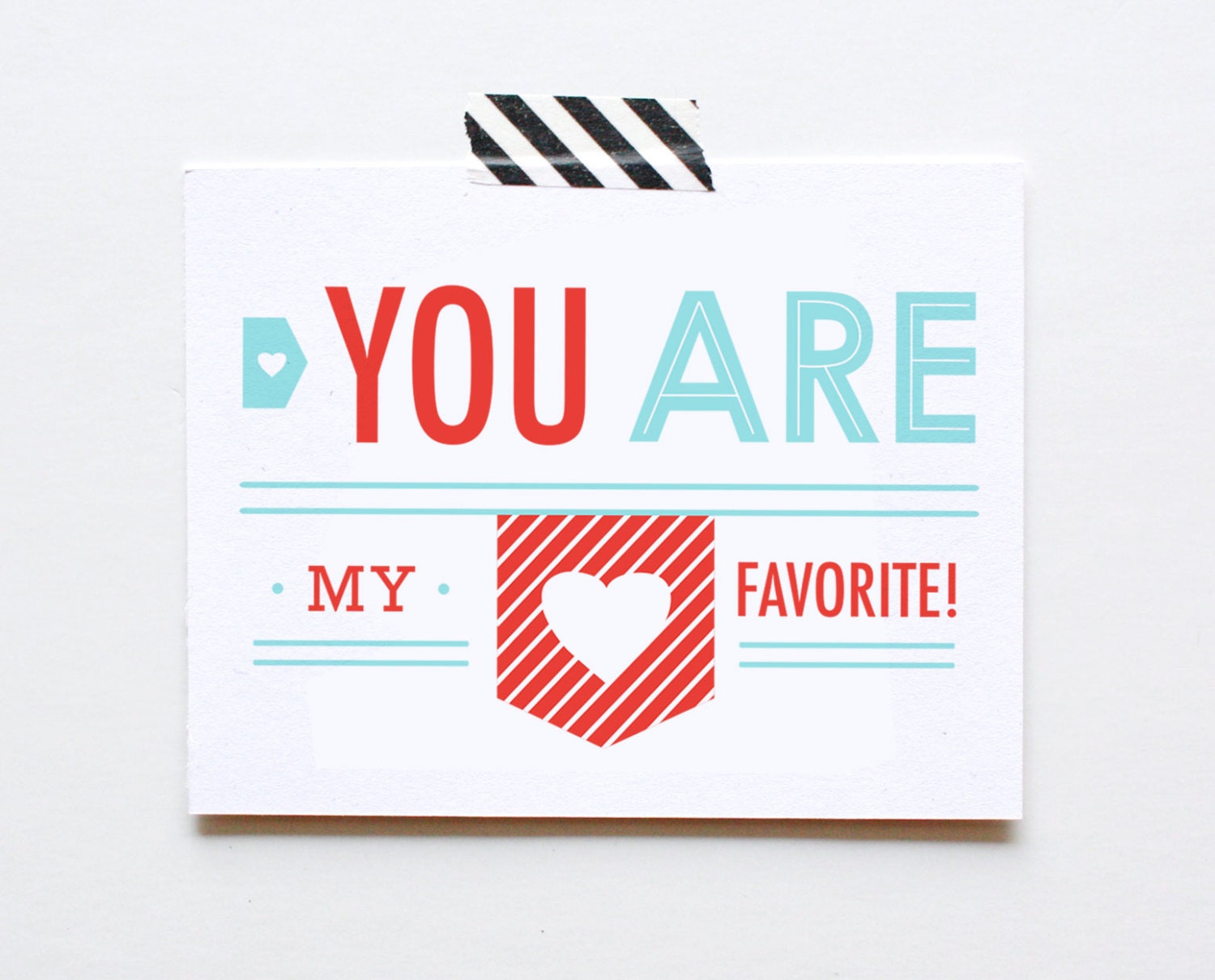 You Are My Favorite Card, Love Note