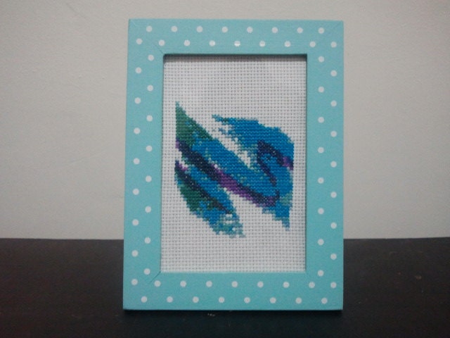 Solo Jazz Framed Cross Stitch