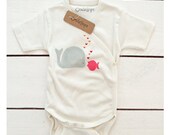 The big kiss - organic baby bodysuit