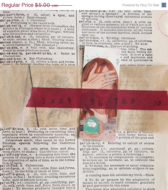 Sale CLEARANCE Vintage Dictionary Pages - Set of 50