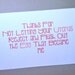 Funny Card, Mother's Day Card - "Thanks For Not Letting"