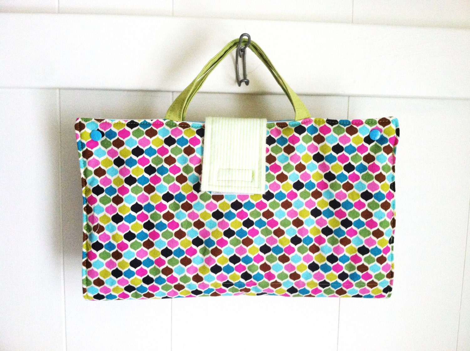Diaper Changing Pad Station, lined zipper pouch and removable flannel liner, nappy changing mat