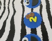 Cookie Monster Inspired Cupcake toppers Il_170x135