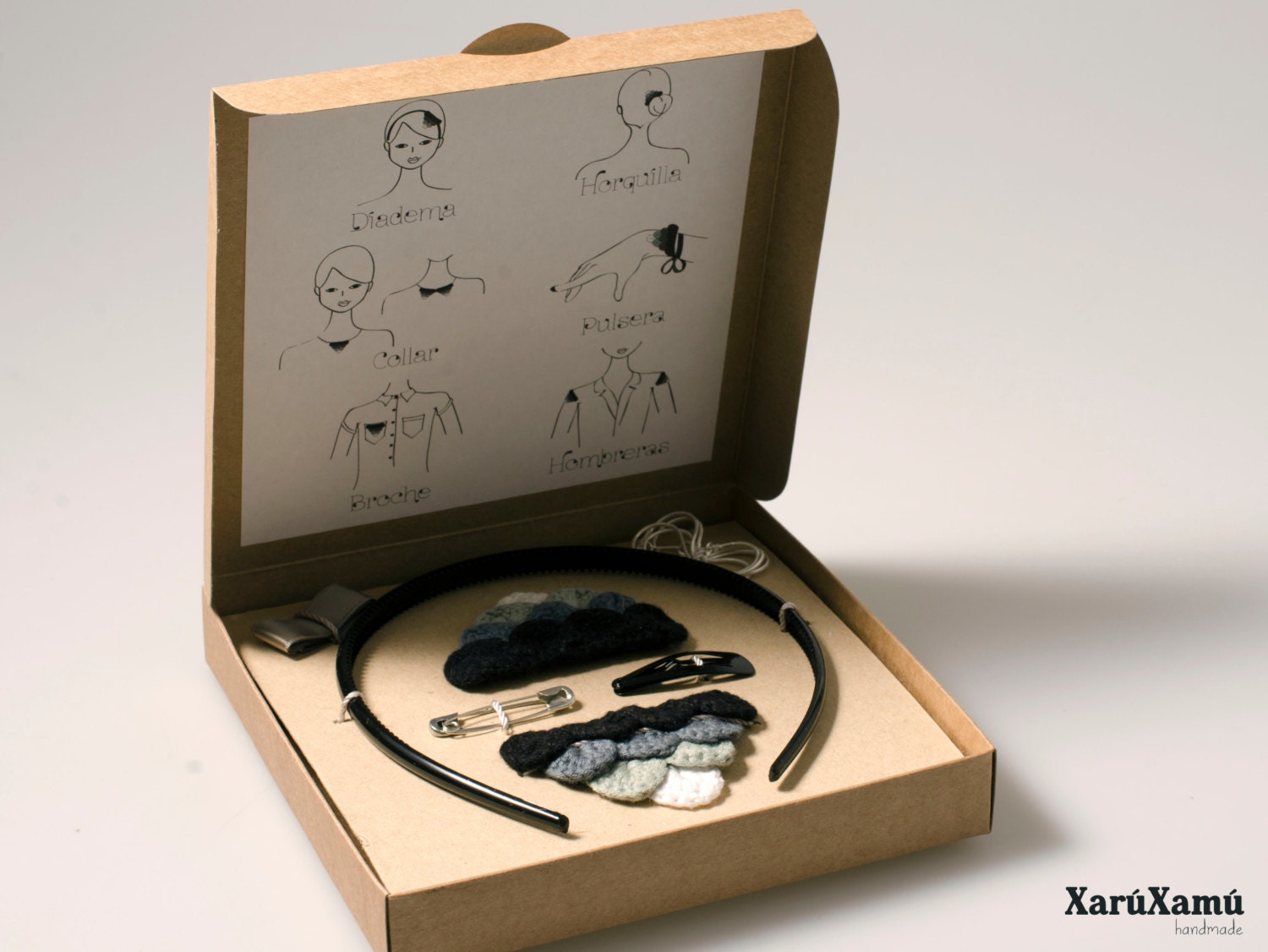 Kit "6 Petits Trésors" - Black