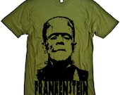 Horror Monster Frankenstein (on army) WOMENS Tshirt