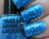 Beyond Bright Blue Sky FULL SIZE (.5 fl oz/15 ml) Handmade Nail Lacquer