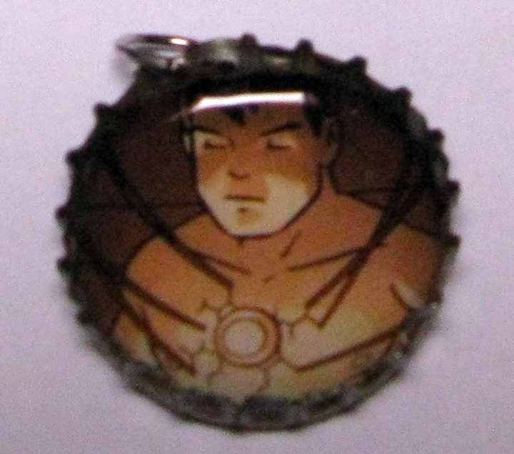 DISCOUNT Iron Man Tony Stark Resin Pendant and Buttons