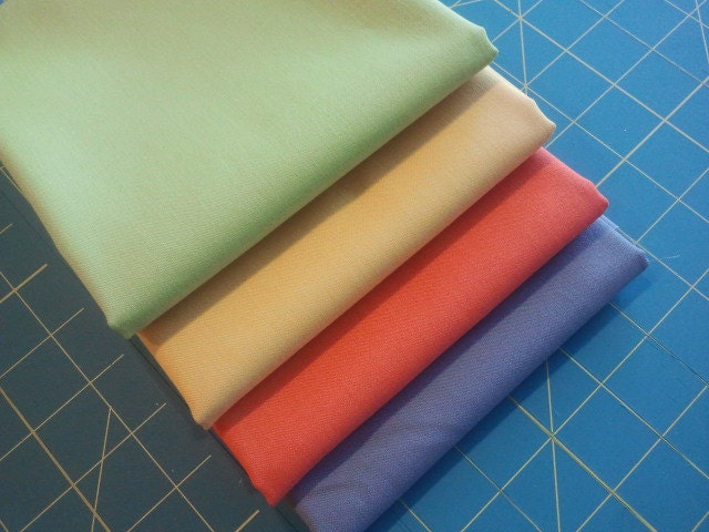 Moda Bella Solids - Comma Coordinates - 4 Half Yard Bundle