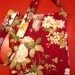 Blending Board Cover Red Floral