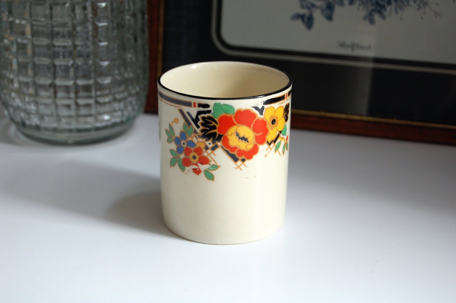 Royal Winton patterned pot