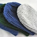 Mens Beanie Hat - Hand Knit - Custom Order