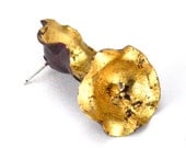 Large Powder Coated Gold Studs