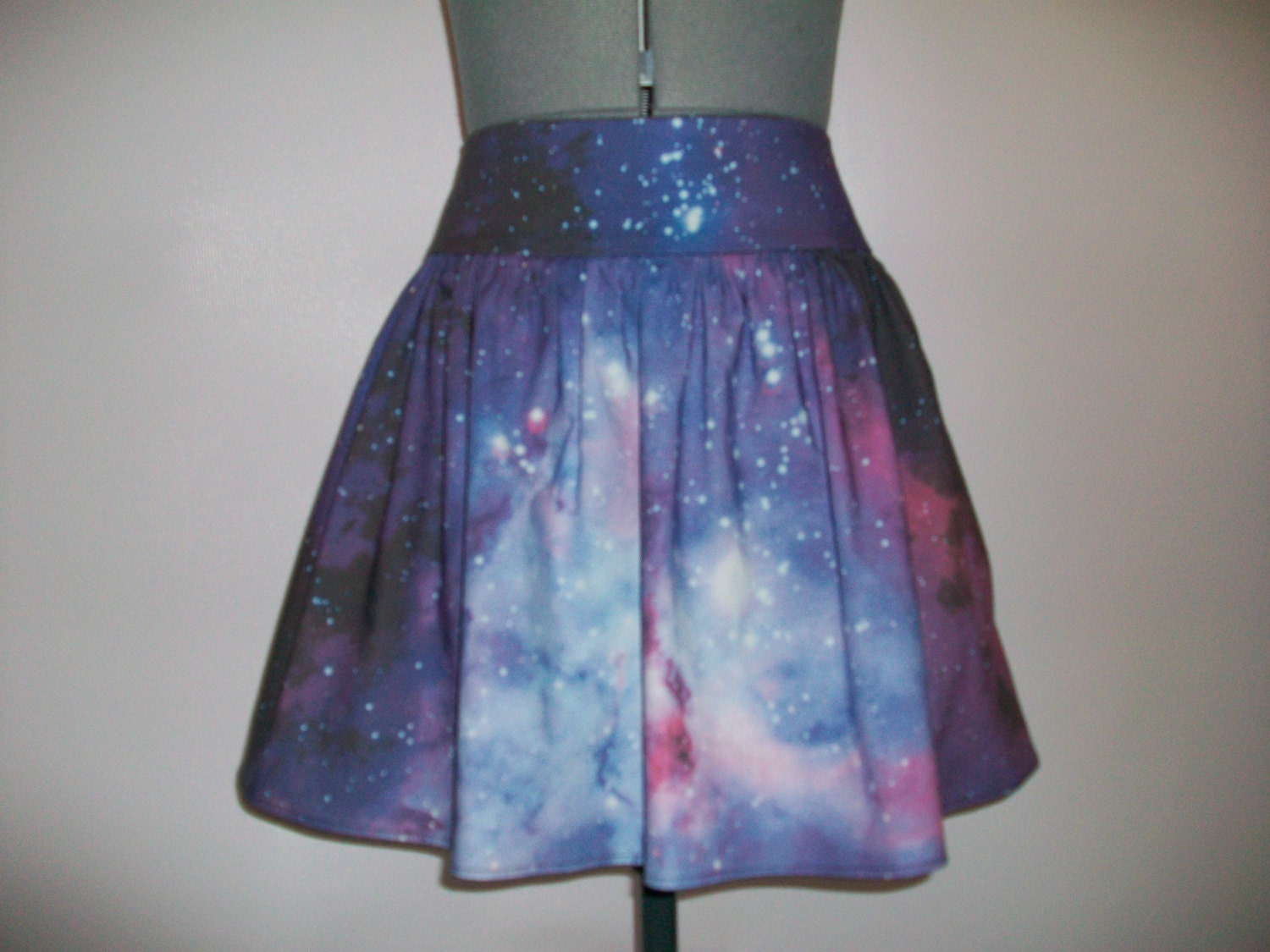 Carina Nebula/Galaxy Print Skirt