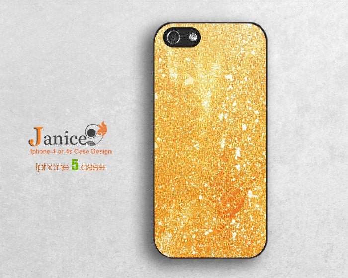 unique Iphone case iphone 4 case iphone 4s case iphone 5 cases yellow wall texture  colors iphone case designB0041