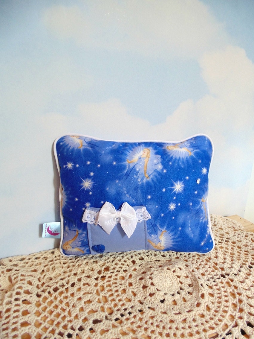 Princess Tooth Fairy Pillow, Girls tooth Fairy Pillow