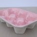 Two tone egg box, egg tray carton crate pink and white baking kitchenware pink kitchen accessories