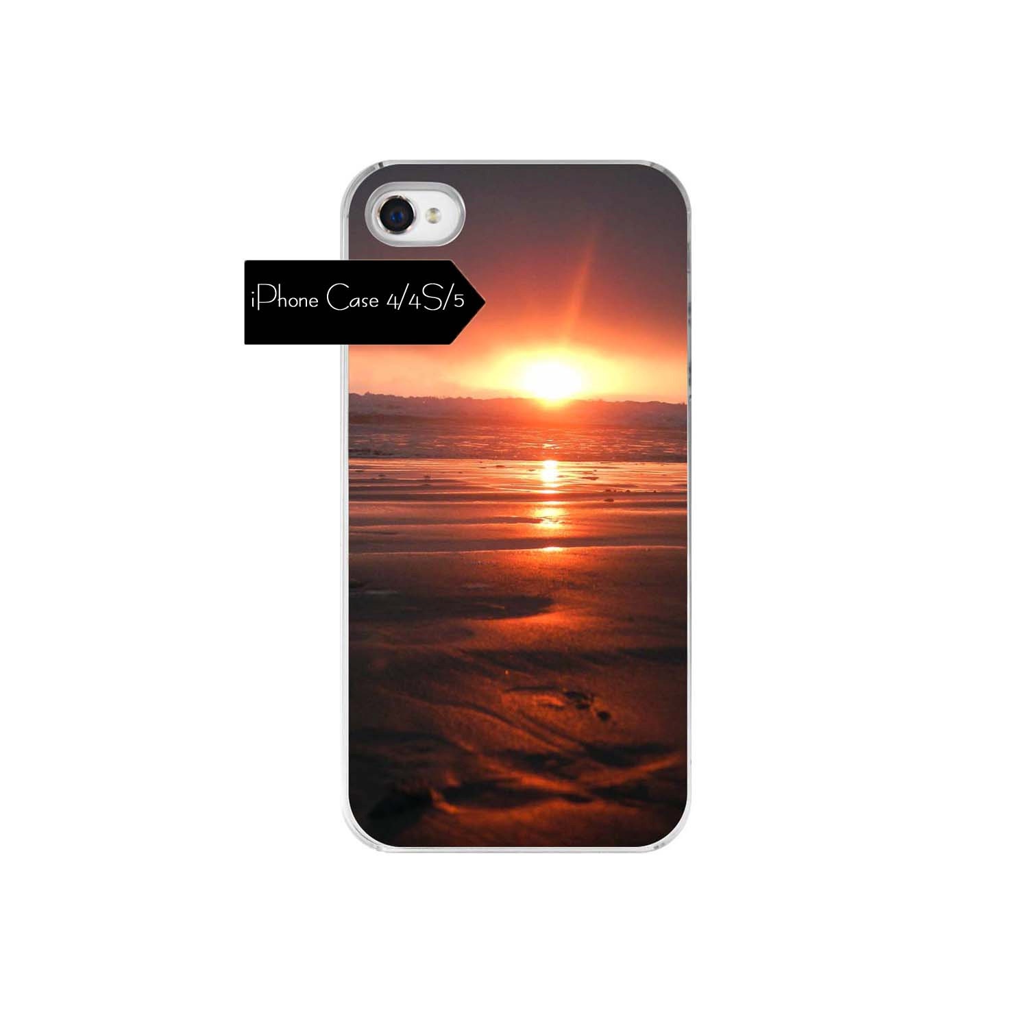 iphone case, sunset photography, beach photography, orange peach red gold sun, waves crashing ocean sea water sand, california, fall