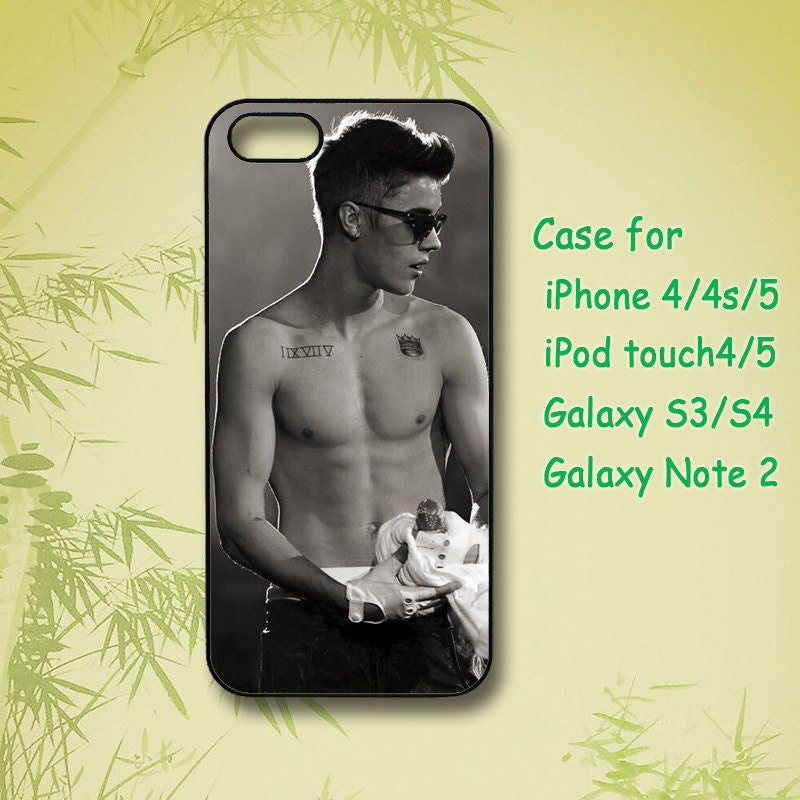 Justin Bieber - Samsung Galaxy S4 case, Samsung Galaxy S3 case, Samsung Galaxy note 2, iPhone 4 Case, iPhone 5 Case, Custom phone case