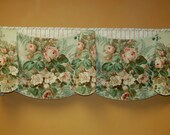 Made to Order Valance JORDAN Hidden Rod Pocket Valance fits 47"- 66" window