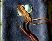 Small Buttery Soft Anti-pill Fleece Flute bag/case/holder