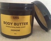 WHIPPED BODY BUTTER moisturizing homemade cream 4oz jar